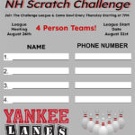 Brunswick Yankee Lanes NH Scratch Challenge