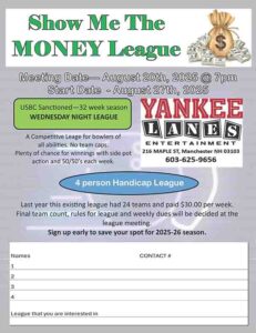 Show Me The Money - Fall 2025-26
