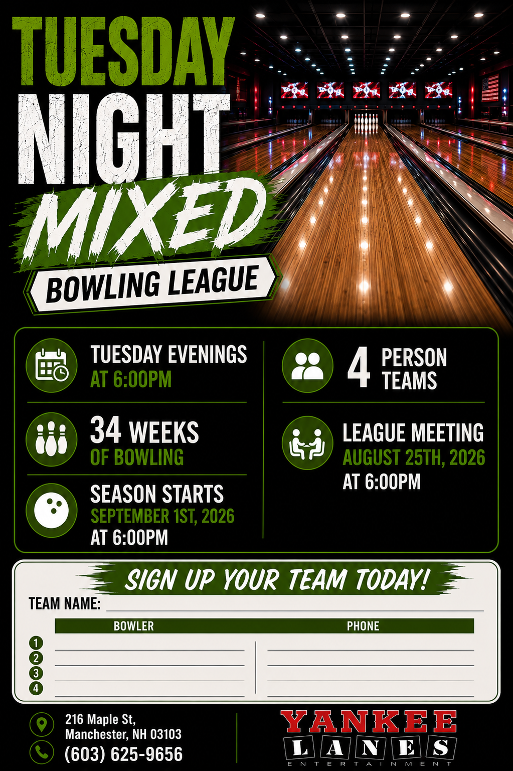 Tuesday Night Mixed